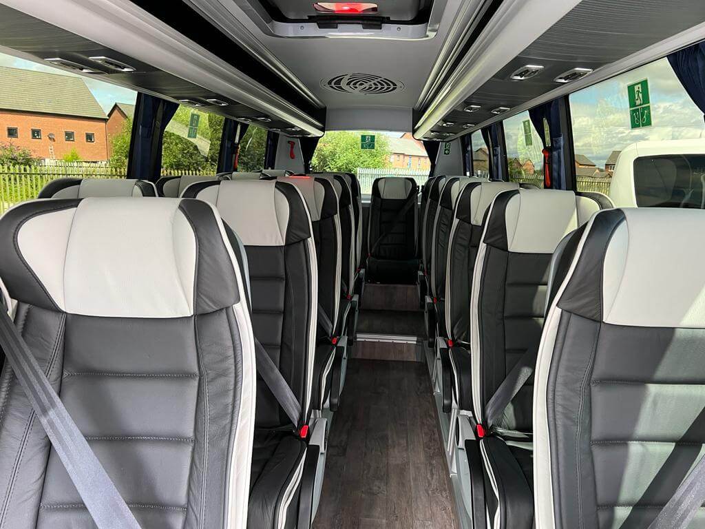 16 seater bus hire service for group travel